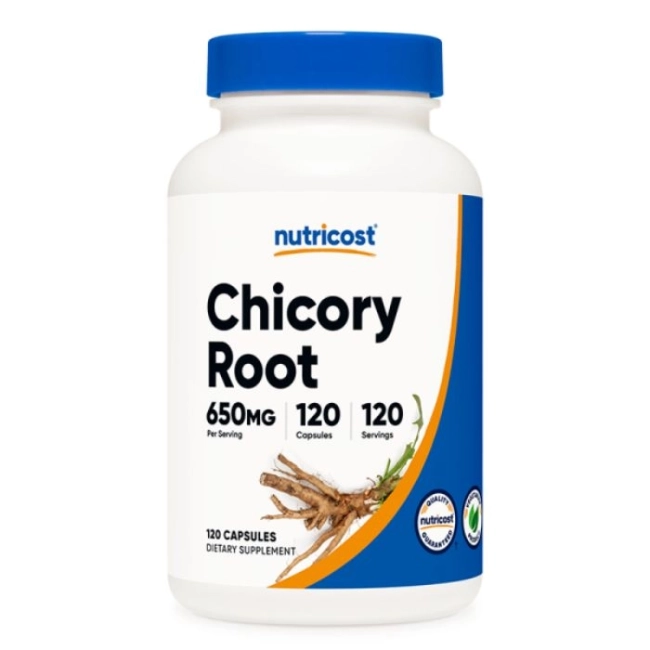 Kорен от цикория - При диабет и нарушено храносмилане, 650 mg, 120 капсули