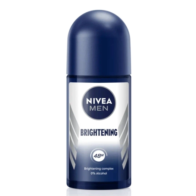 NIVEA MEN Brightening Дезодорант рол-он против изпотяване за мъже 50 мл