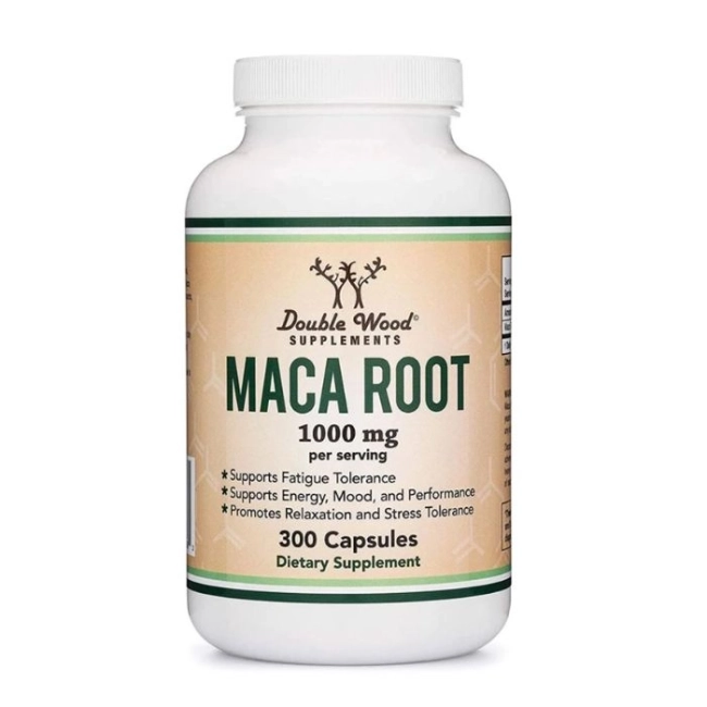 Double Wood  Maca Root - Корен от мака, 300 капсули