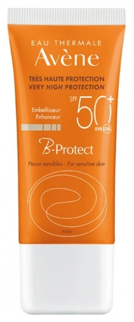 Avene SUN B-Protect Слънцезащитен разкрасяващ флуид SPF50+ 30 мл