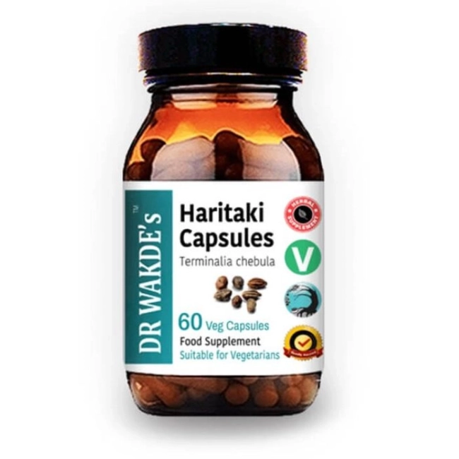 DR WAKDE’s Haritaki / Харитаки Аюрведа, 60 капсули