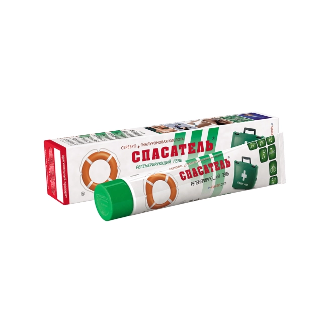 СПАСАТЕЛЬ СРЕБРО + ХИАЛУРОНОВА КИСЕЛИНА