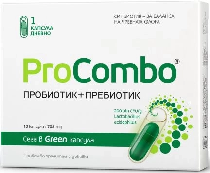 Vitaslim Innove ProCombo Пробиотик с пребиотик 10 капсули