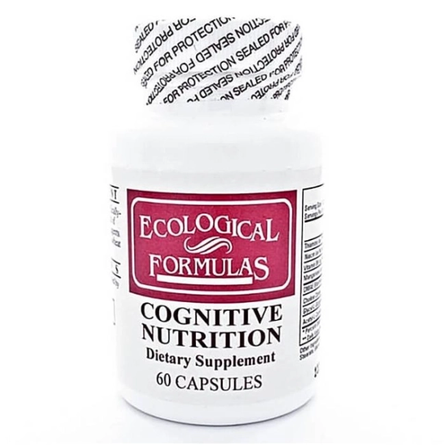 Ecological Formulas За стимулиране на мозъчната дейност - Cognitive Nutrition, 60 капсули