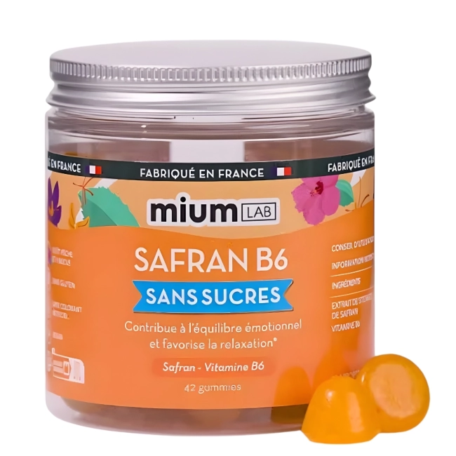 Mium Lab Gummies ШАФРАН желирани дражета 42 броя