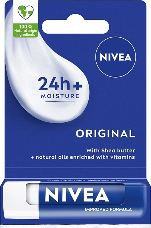 Nivea Original Care Балсам за устни 24h 4.8 г