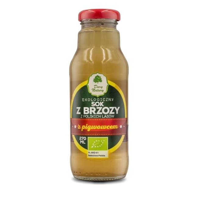 Dary Natury Сок от бреза и дюля Био, 270 ml