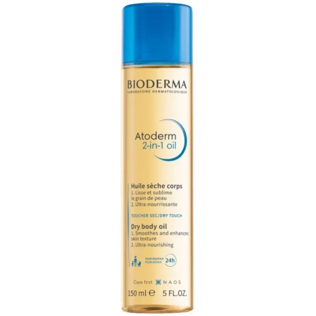 Bioderma Atoderm сухо олио за лице и тяло 2в1 х150 мл