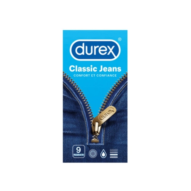 DUREX Classic Jeans 9 бр