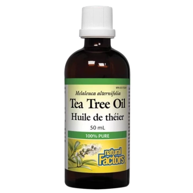 Natural Factors Tea Tree Oil/ Чаено дърво (масло) x 50 ml / 50 дози