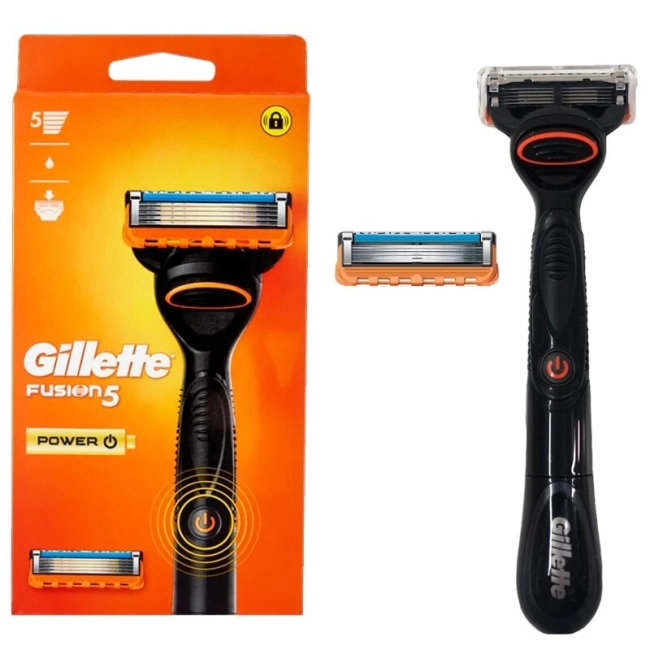 Gillette Fusion 5 Power Самобръсначка с 2 ножчета
