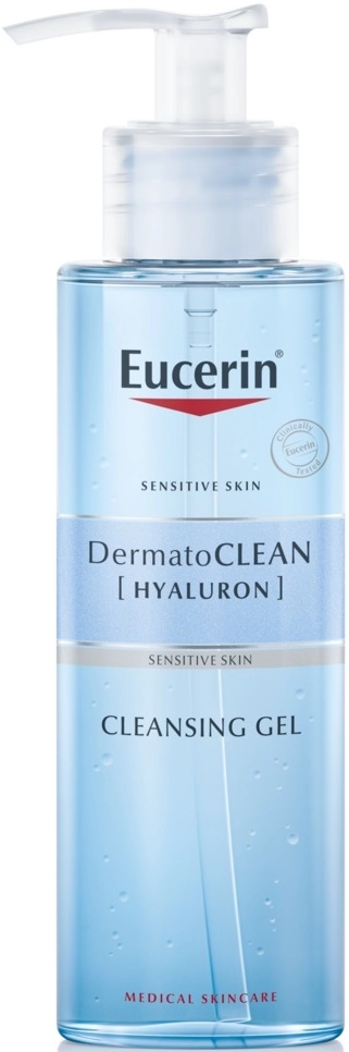Eucerin DermatoClean Hyaluron Почистващ гел за лице 200 мл