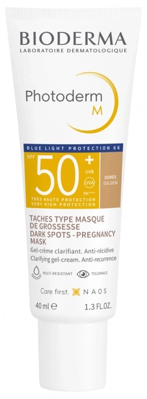 Bioderma Photoderm M Dorée Крем златен цвят SPF50+ 40 мл