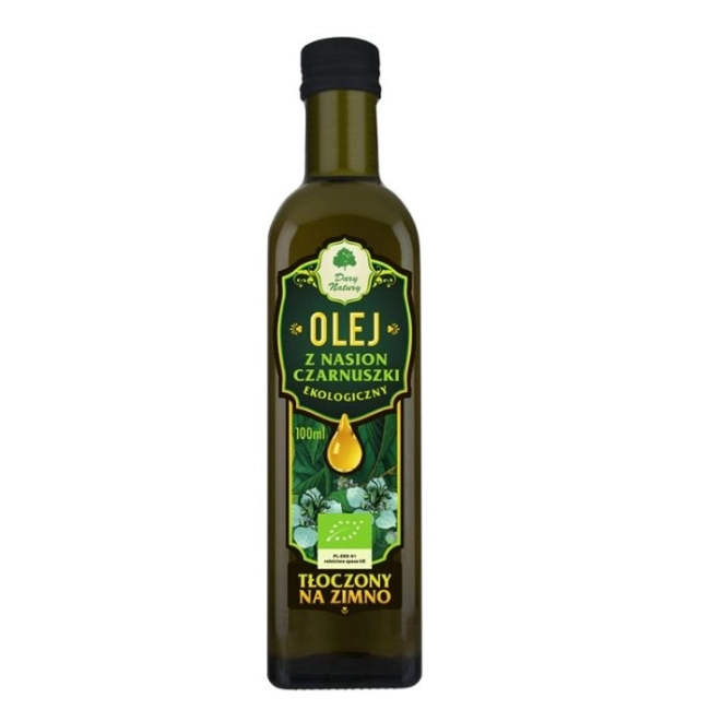 Dary Natury Черен кимион масло Био, 100 ml