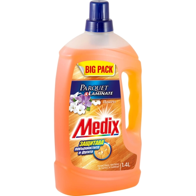 Medix Flowers препарат за паркет и ламинат 1.4 л
