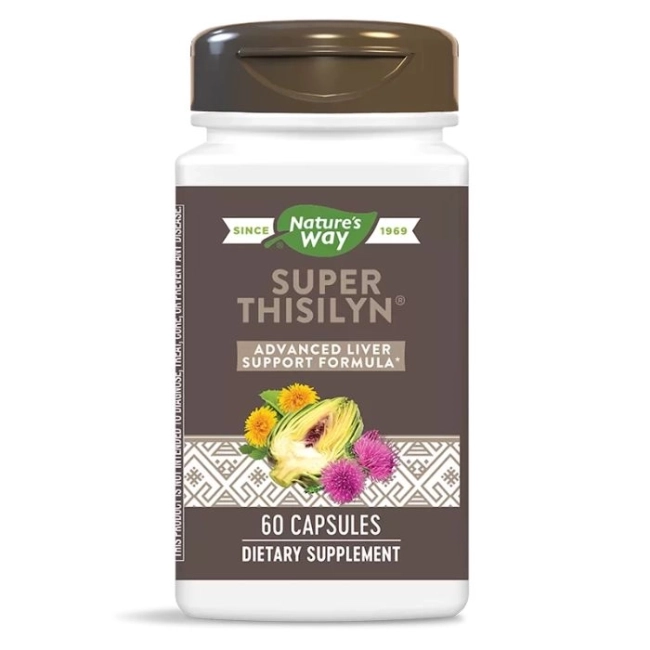 Nature’s Way Черен дроб и детоксикация - Супер Тисилин - Super Thisilyn, 60 капсули