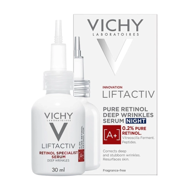 Vichy Liftactiv Retinol Specialist Серум против дълбоки бръчки с ретинол, 30 мл