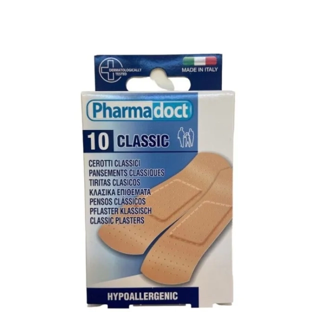 Pharmadoct Classic Водоустойчив пластир 10 бр