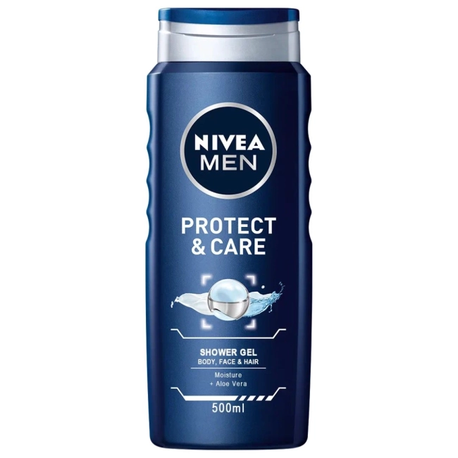 Nivea Men Protect & Care Душ-гел за мъже с алое вера 750 мл