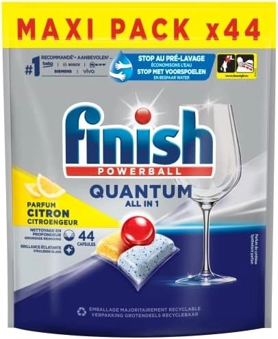 Finish All in One Таблетки за съдомиялна 44 броя Лимон