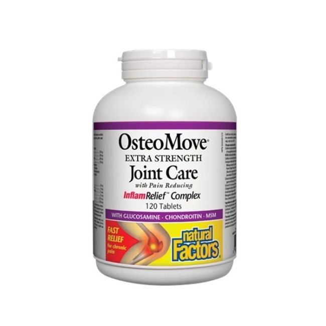 Natural Factors OsteoMove® Joint Care/ ОстеоМуув® Грижа за ставите x 240 таблетки