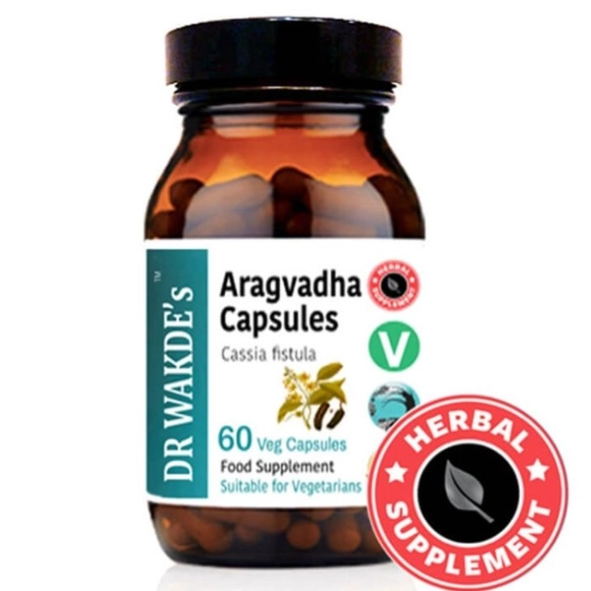 DR WAKDE’s Арагвадха (Aragvadha, Cassia fistula) - при болка в ставите и невралгии, 60 капсули