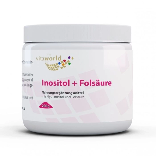 Vita World Мио Инозитол + Фолиева киселина, 200 g прах