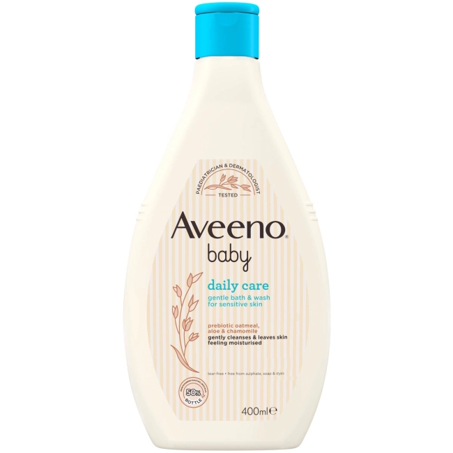 Aveeno Baby Daily Care Нежен душ гел за чувствителна кожа 400 мл