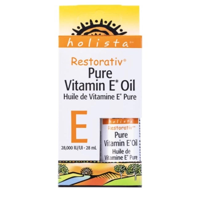Natural Factors Витамин Е (масло) Restorativ® - За гладка, мека и нежна кожа, 28 000 IU, 28 ml