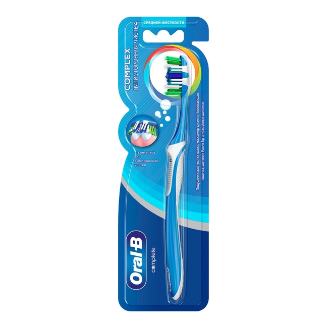 Oral-B Complex Четка за зъби Средна твърдост