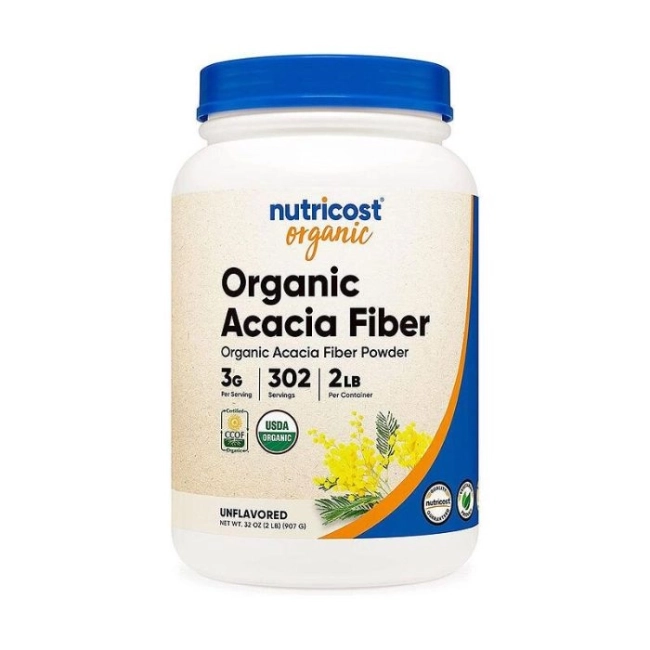 Nutricost Акациеви фибри на прах - органик, 907g
