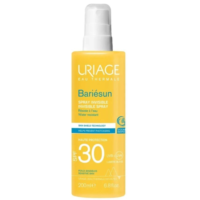 URIAGE Bariesun Spray SPF30 Слънцезащитен млечен спрей 200 мл