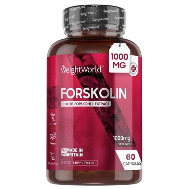 WeightWorld Здравословно отслабване - Форсколий, 60 капсули