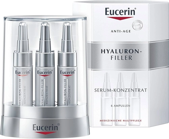 Eucerin Hyaluron-Filler Концентрат за лице 6 ампули x 5 мл