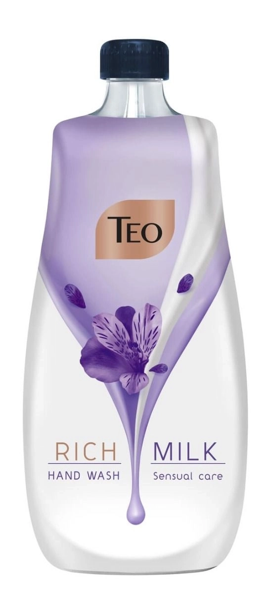 Teo Rich Milk Sensual Care Хидратиращ течен сапун - пълнител 800 мл