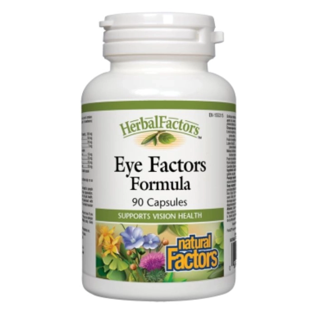 Natural Factors Eye Factors Formula/ Формула в подкрепа на зрението х 90 капсули