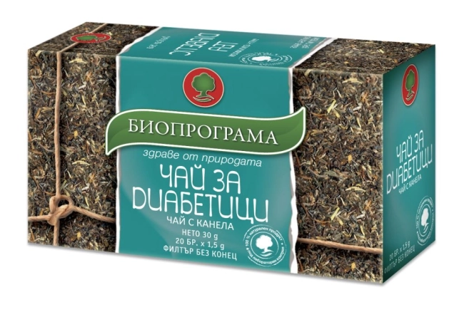 ЧАЙ ЗА ДИАБЕТИЦИ + КАНЕЛА /БИОПРОГРАМА/