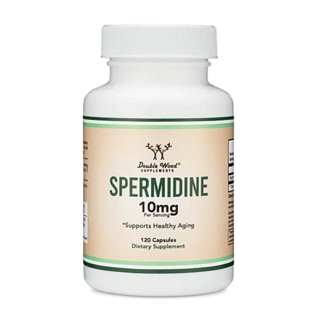 Double Wood Spermidine - Спермидин, 120 капсули