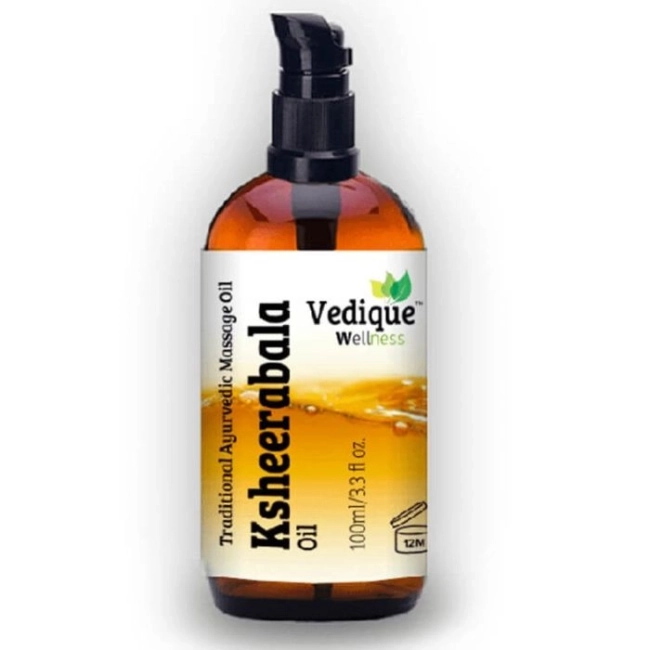 DR WAKDE’s Масажно масло Кширабала (Ksheerabala) - подхранва мускулите, поддържа костите и ставите, 100 ml