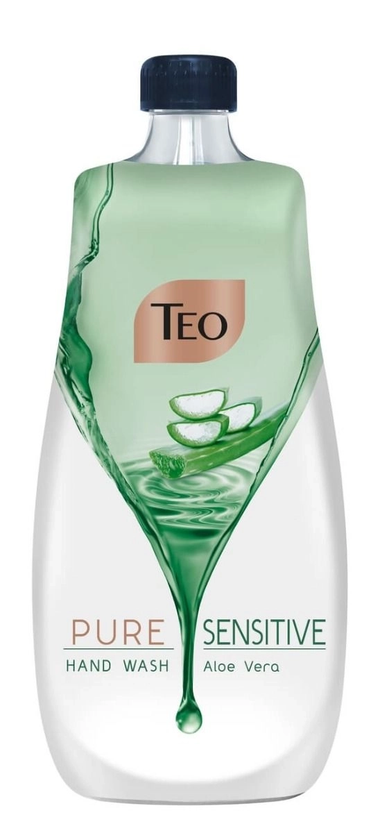 Teo Rich Milk Pure Sensitive Течен сапун за чувствителна кожа - пълнител 800 мл