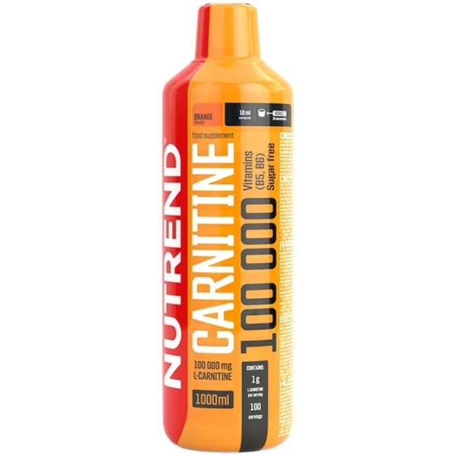 NUTREND Carnitine 100000 1000 мл портокал