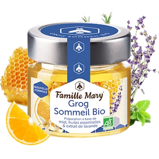Famille Mary Грог с пчелен мед с етерични масла и екстракт от лавандула БИО, 100 g