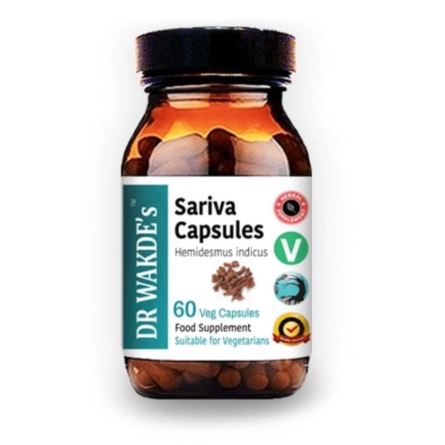 DR WAKDE’s Sariva / Сарива Аюрведа, 60 капсули