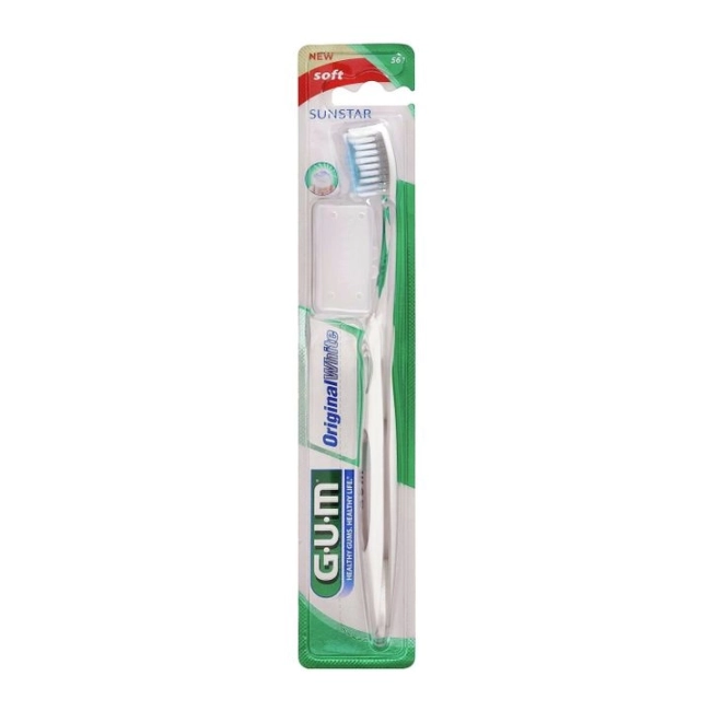 GUM Original White Soft Избелваща четка за зъби 