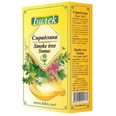СМРАДЛИКА листа 50г.FOL.COTINI БИЛЕК