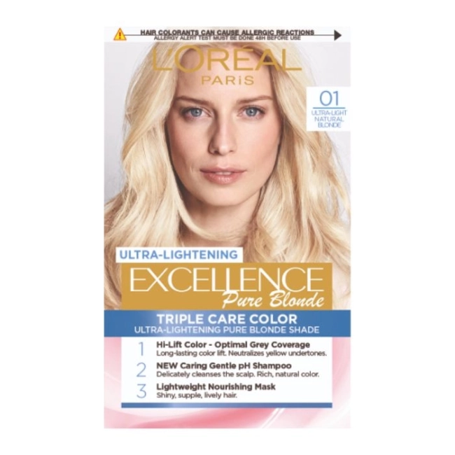L’Oreal Excellence Creme Боя за коса 01 Ultra Light Natural Blonde
