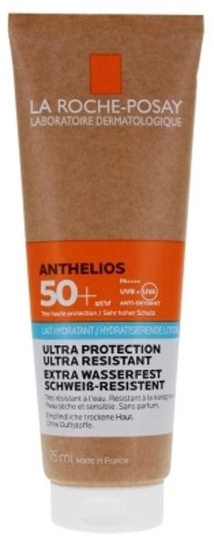 La Roche-Posay Anthelios Хидратиращо слънцезащитно мляко за тяло SPF50+ 75 мл Еко опаковка