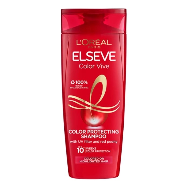 L'OREAL ELSEVE COLOR VIVE Шампоан, 400мл