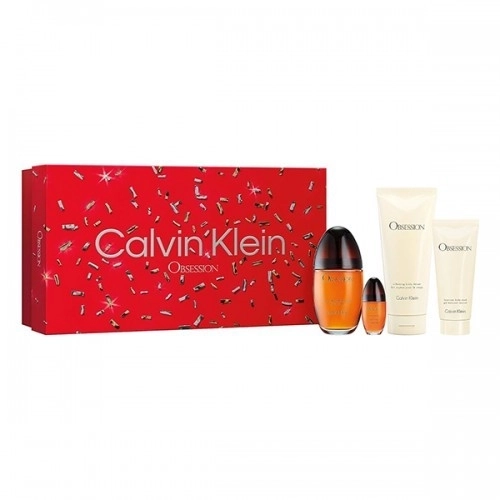 Calvin Klein Obsession EdP 100 мл + Лосион 200 мл + Душ гел 100 мл + EdP 15 мл 
