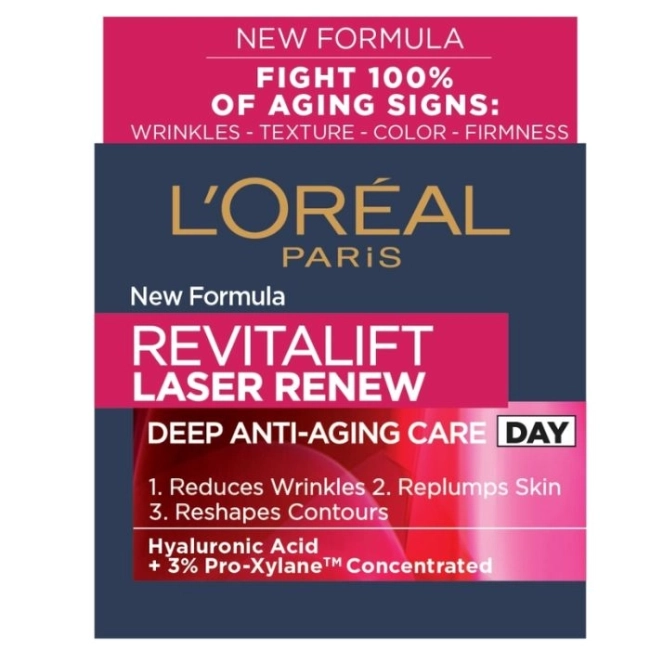 L'OREAL PARIS REVITALIFT LASER RENEW DAY Крем за лице, 50 мл.